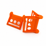 Pair of 4 inch plastic corner protectors