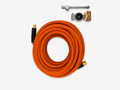 50ft Tire Inflation Hose Hybrid kit